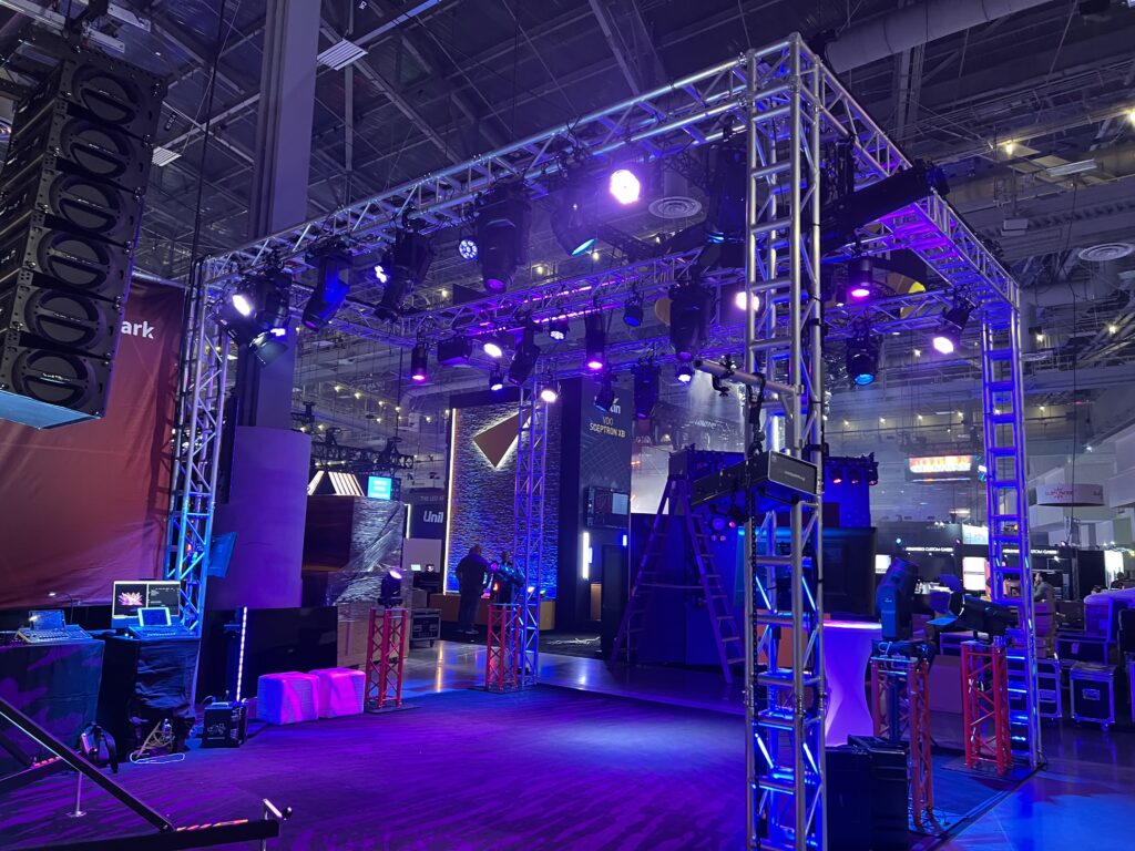 Led Using Truss Square Grid 290mm/Square Truss - Gamma Led Vision