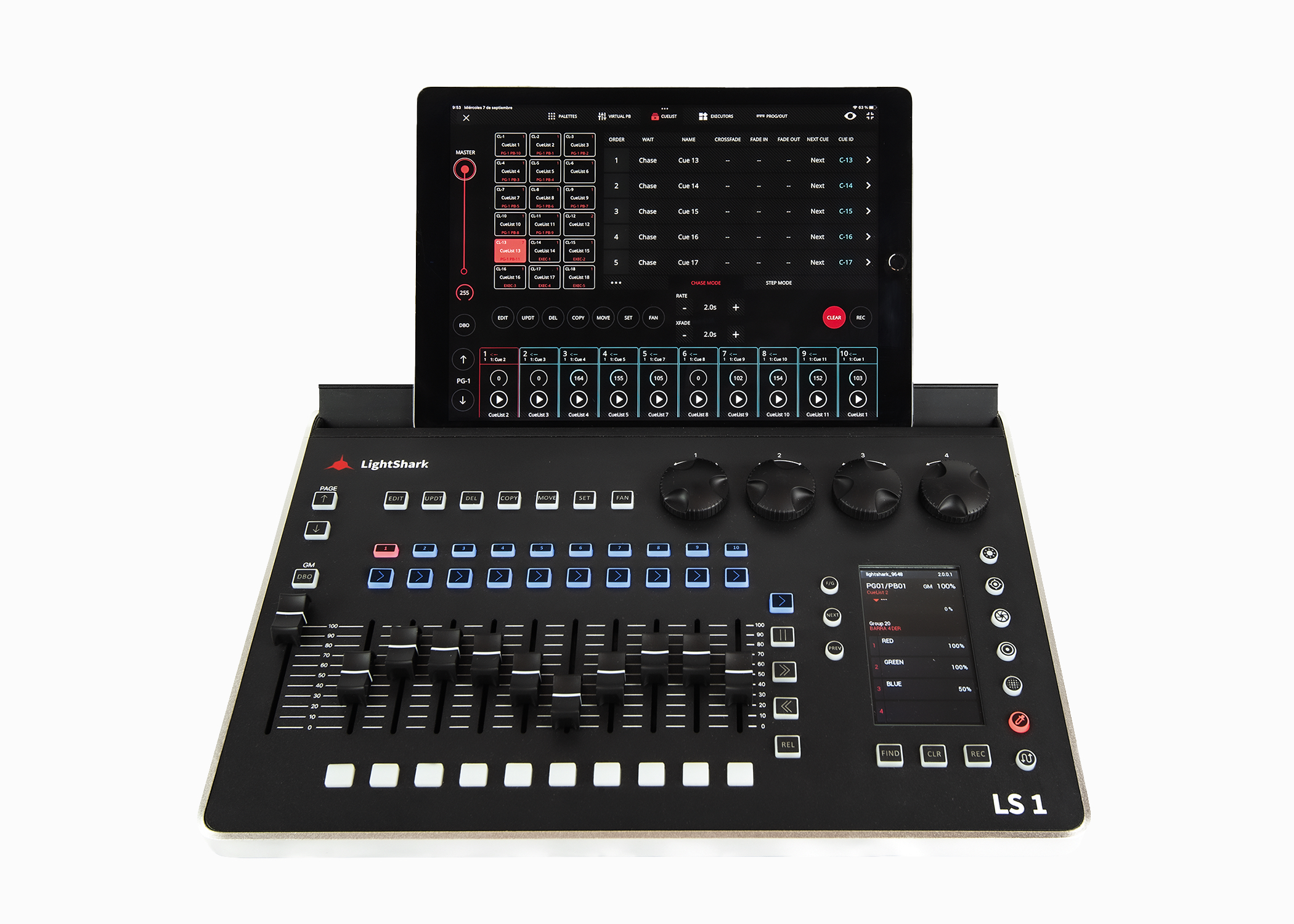 【照明卓】WorkPro Lightshark LS-1 Work LightShark LS-1 Light console ⋆ CUE Sale