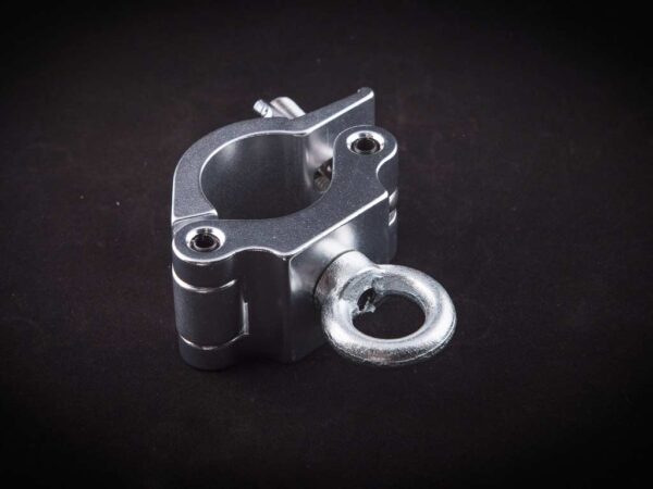 Eye Ring Clamp Silver & Black in Gamma Led Vision