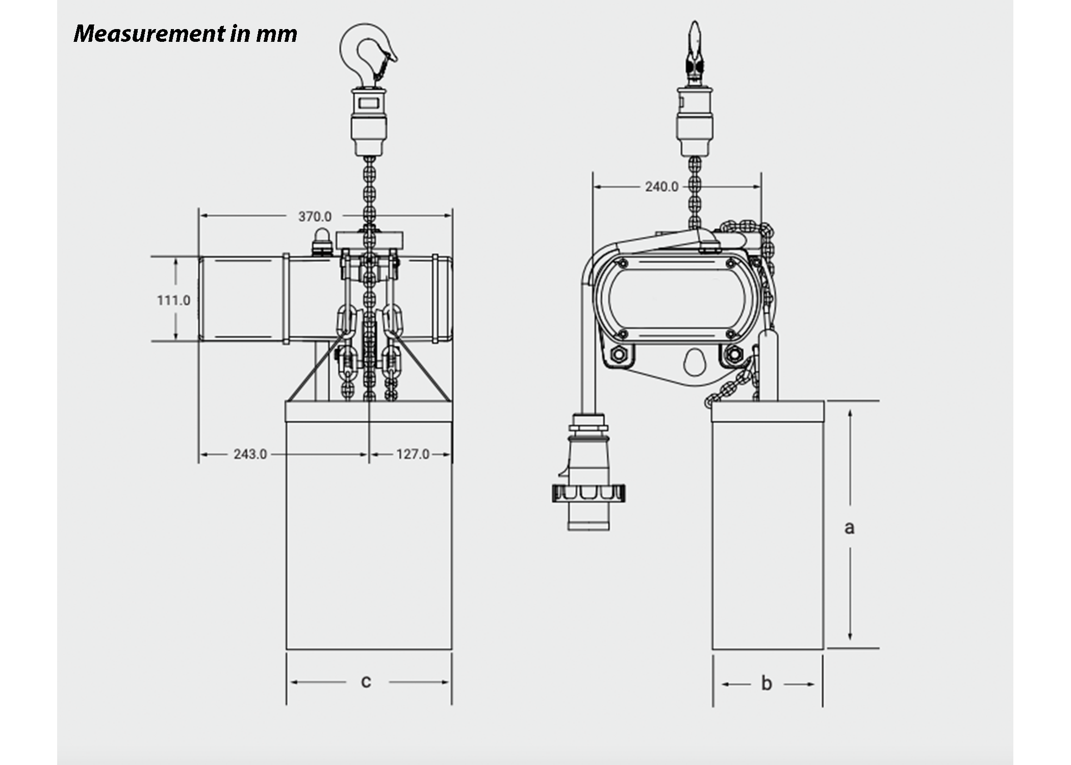 Electric Hoist (1/2 Ton) - Image 6